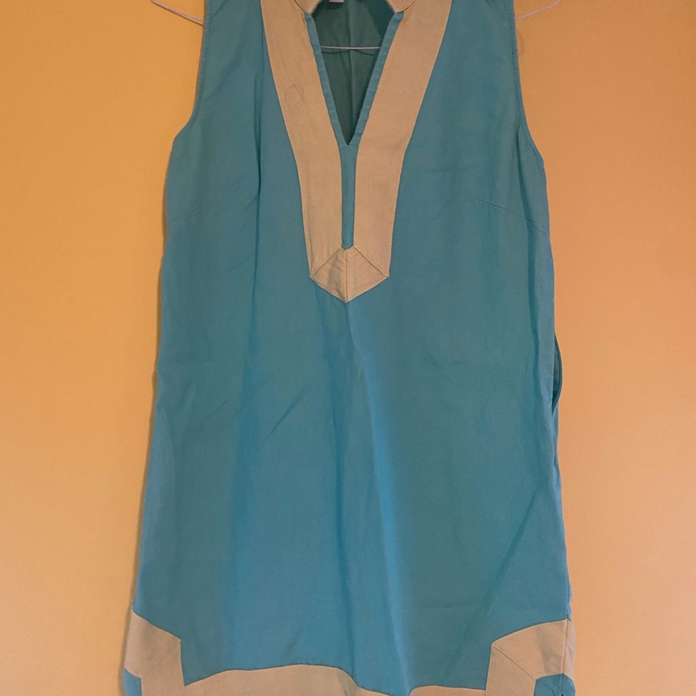 Sail to Sable Linen Tunic Dress